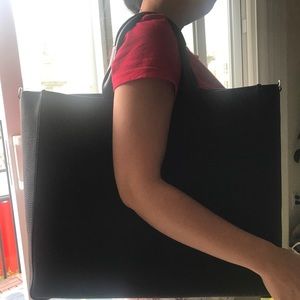 TIFFANY Unisex Leather Tote Bag